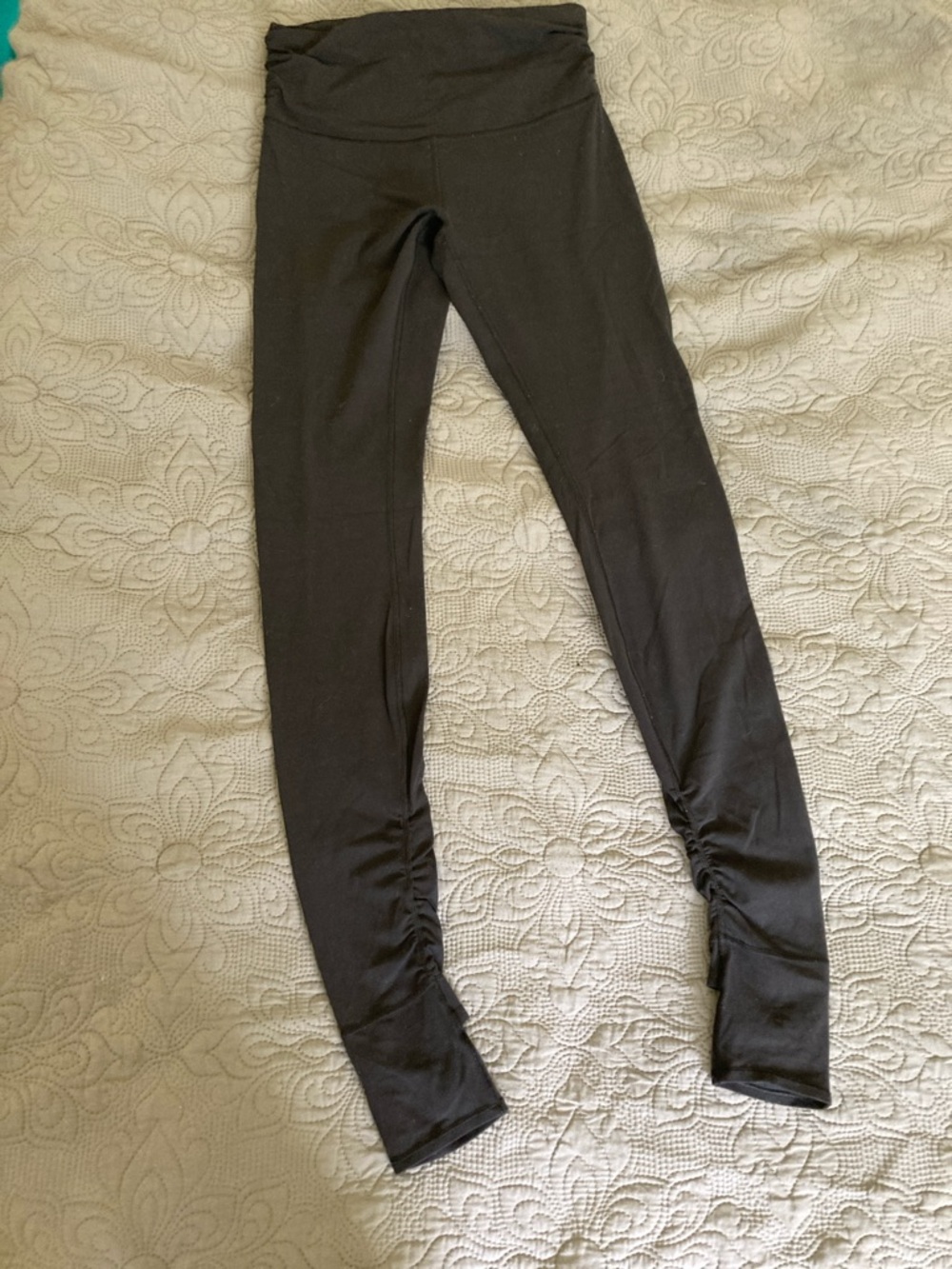 lululemon athletica Black Seamless Performance Leggings